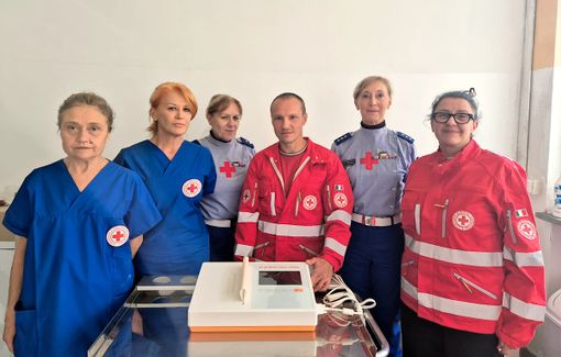 La nuova apparecchiatura giunta al Comitato albese della Cri