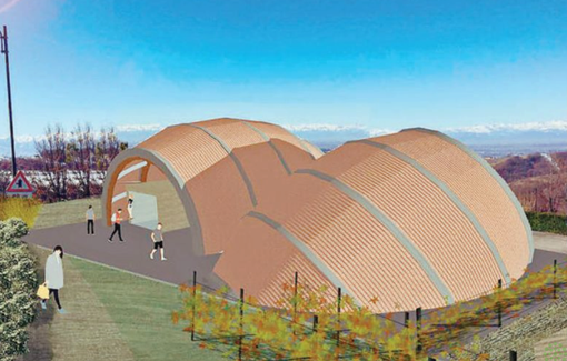 Il render di come sarà indicativamente la parte esterna della struttura che ospiterà il nuovo centro a Cissone