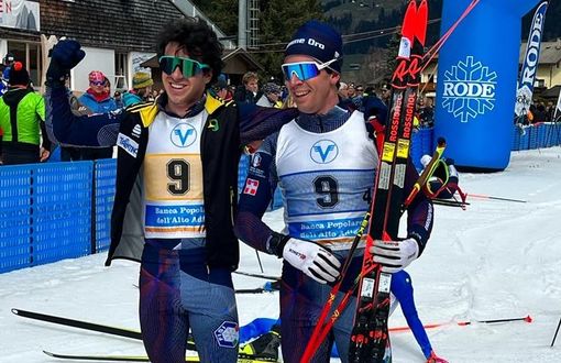 Sci di fondo: Coppa Italia Rode, Davide Ghio e Martino Carollo vincono la team sprint di Dobbiaco