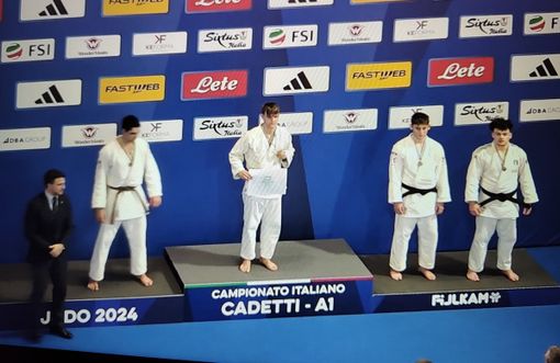 Judo: il bovesano Luigi Barbero terzo ai campionati italiani categoria cadetti A1