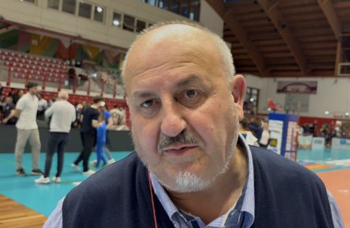 L'assessore allo sport del Comune di Cuneo Valter Fantino a Brescia