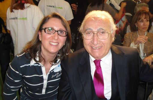 Silvia Gullino con Pippo Baudo