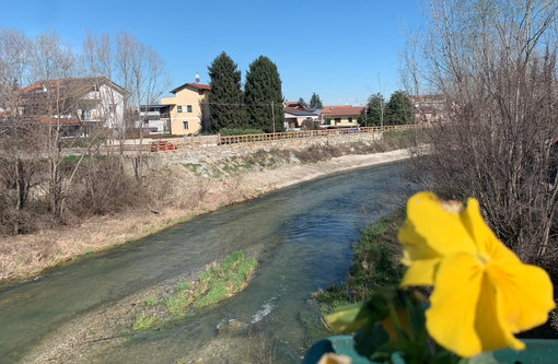 Il fiume Maira a Savigliano