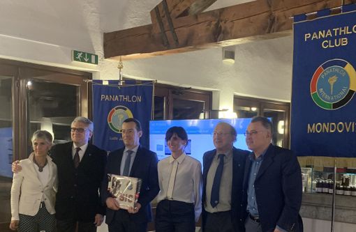 La regista monregalese Alice Filippi ospite della conviviale Panathlon a Cherasco