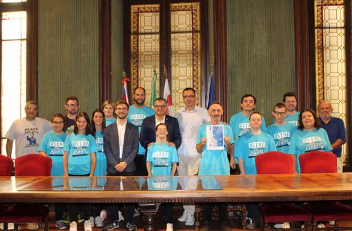 Hanno vinto il campionato europeo di cheerleading: il Comune di Alba premia gli atleti de "Le Nuvole"