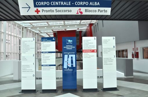 L'ospedale di Verduno (archivio)