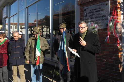 L’Anpi di Bra ha omaggiato la memoria dei partigiani Matteo Gancia e Vittorio Pellegrino