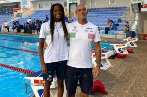 (foto - pagina fb team dimensione nuoto)