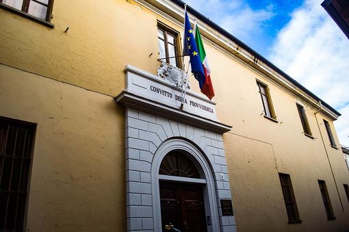 L'ingresso della Provvidenza International School nello storico edificio braidese.