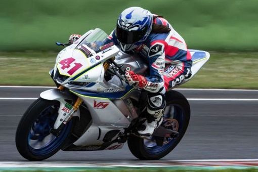 Arianna impegnata in gara a Vallelunga