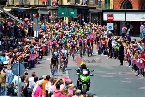 Il passaggio del Giro nel 2016 in provincia di Cuneo