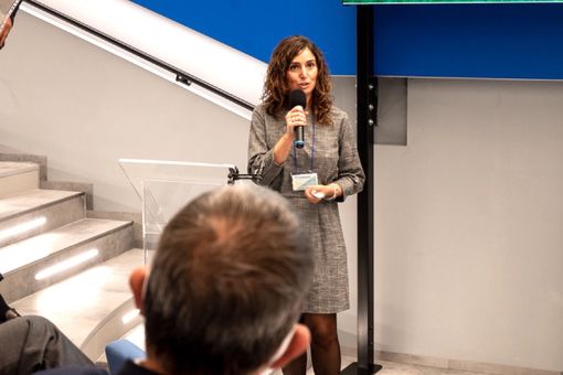 La dottoressa Reali, alla guida della Radioterapia di Verduno La dottoressa Reali, alla guida della Radioterapia di Verduno