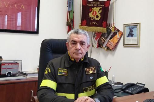 L'ingegner Calogero Daidone, nuovo comandante provinciale dei Vigili del Fuoco