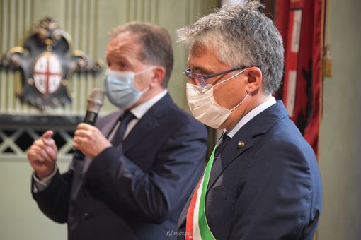 Il sindaco albese Carlo Bo (Ph. Mauro Gallo Foto, Alba) Il sindaco albese Carlo Bo (Ph. Mauro Gallo Foto, Alba)