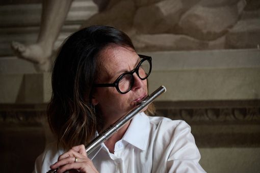 A Cherasco "Contaminazioni" con la flautista Mariacarla Cantamessa A Cherasco "Contaminazioni" con la flautista Mariacarla Cantamessa