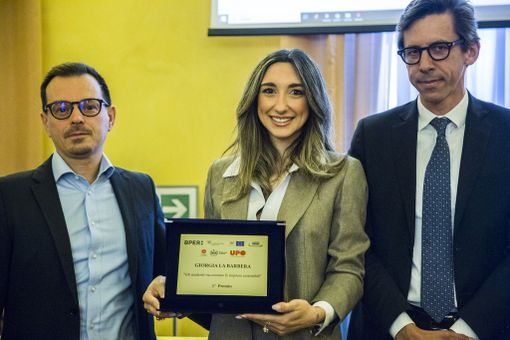 Giorgia La Barbera vince il primo premio di "Gli studenti raccontano le imprese sostenibili"