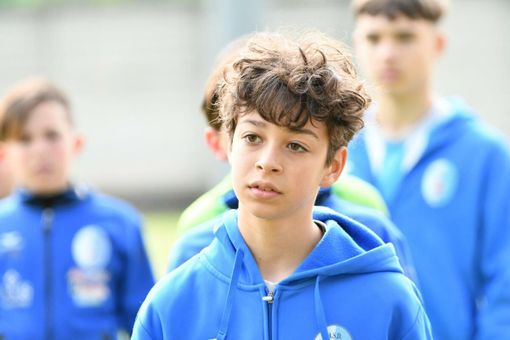 Gabriele, durante il torneo di calcio a Ceva dove ha subito un arresto cardiaco. lo scorso 10 maggio Gabriele, durante il torneo di calcio a Ceva dove ha subito un arresto cardiaco. lo scorso 10 maggio