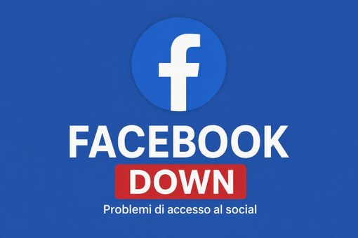Facebook down, problemi di accesso al social dal pomeriggio di oggi