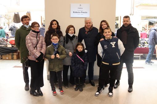 Alba, intitolata a Roberto Ponzio la galleria della Maddalena