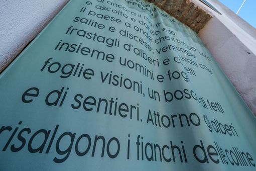 L'installazione artistica nata dall'opera di Favetto