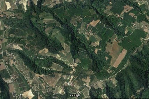 Foto aerea di Località Via dei Pini tra Montelupo Albese e Sinio