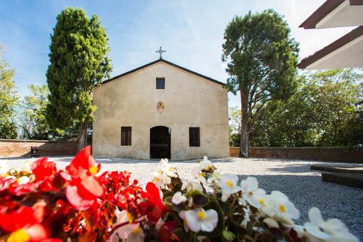 La cappella di San Ponzio a Monticello d'Alba (Foto Sentieri dei Frescanti)