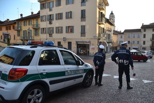 La Polizia Municipale di Bra in un'immagine di repertorio