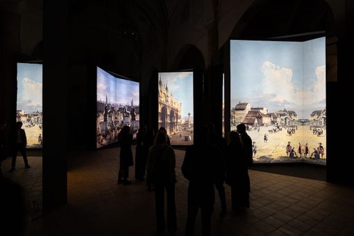 Ultimo fine settimana per la mostra "Canaletto, Van Wittel, Bellotto. Il Gran Teatro delle città. Capolavori dalle Gallerie Nazionali di Arte Antica"