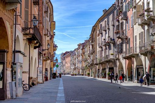 Via Roma a Cuneo (ph. Roberto Croci) Via Roma a Cuneo (ph. Roberto Croci)