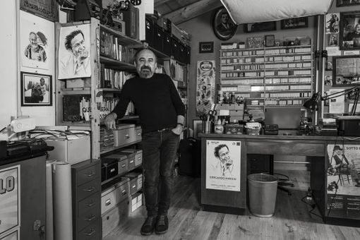 Remo Schellino in uno scatto di Guido Fornaro