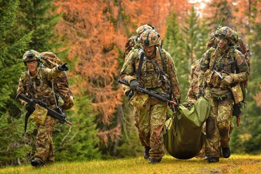 Anche il 2° Reggimento Alpini di Cuneo all'esercitazione sulle montagne del Trentino - Alto Adige