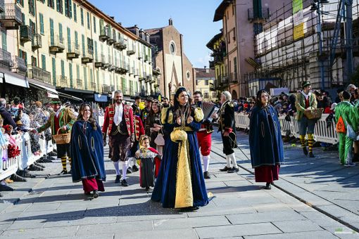 Il Carnevale di Saluzzo - fotografia dall'Archivio di Fondazione A. Bertoni