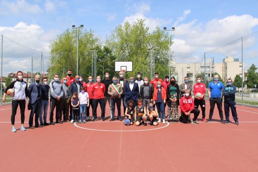 Alba, al Parco Böblingen aperti i nuovi campi da basket e beach volley