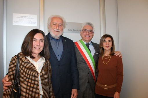 Ieri la cerimonia di intitolazione in municipio Ieri la cerimonia di intitolazione in municipio