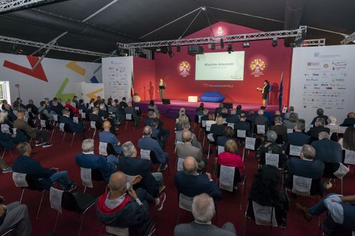 Un monento della premiazione - Foto Maurizio Milanesio per Camera di Commercio di Cuneo