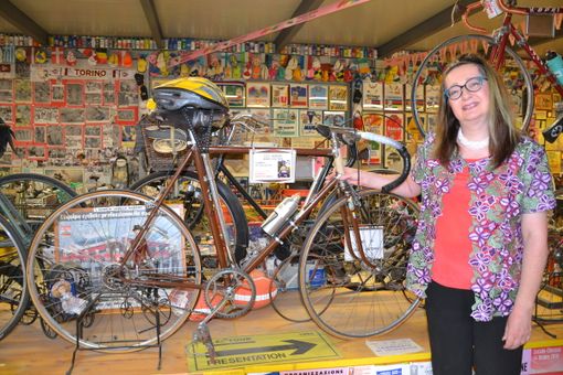Il Museo della Bicicletta di Bra è ancora più ricco con l’arrivo di una bici da corsa del 1949