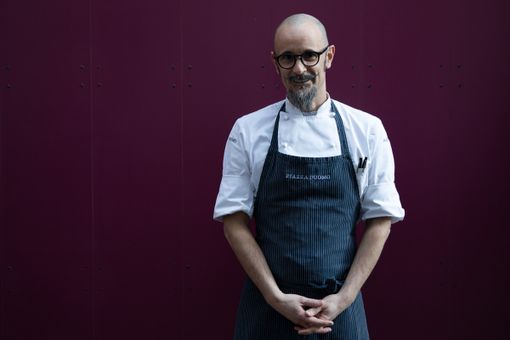 Enrico Crippa, chef del ristorante Piazza Duomo di Alba Enrico Crippa, chef del ristorante Piazza Duomo di Alba