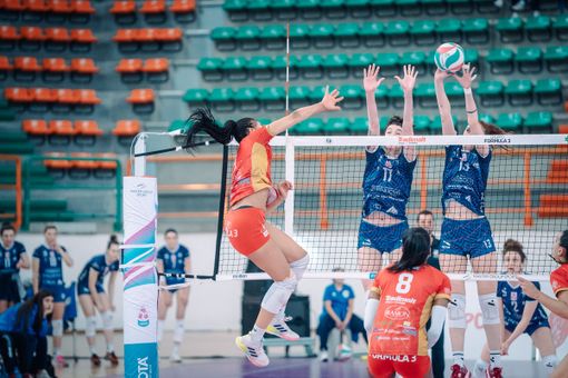 Una immagine del match (foto sito legavolleyfemminile) Una immagine del match (foto sito legavolleyfemminile)