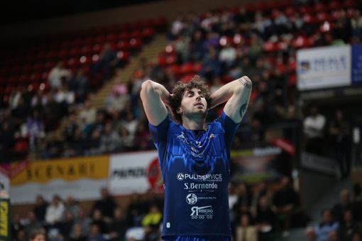 Mattia Gottardo, Mvp della partita con Porto Viro (Foto: Margerita Leone)