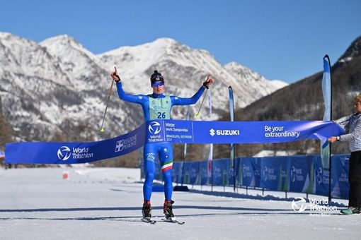 Primo posto di Riccardo al duathlon di venerdì