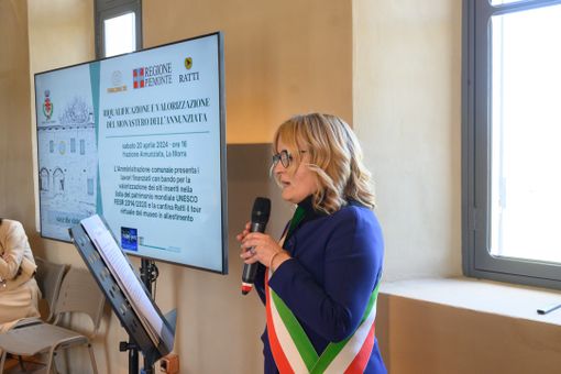 La facciata attuale del monastero