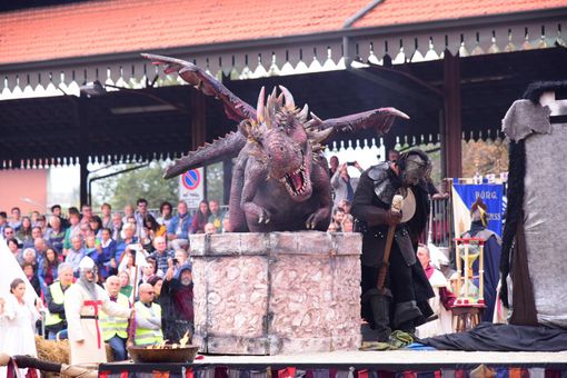 La rappresentazione portata in scena da San Lorenzo (foto di Antonio Abruzzese) La rappresentazione portata in scena da San Lorenzo (foto di Antonio Abruzzese)