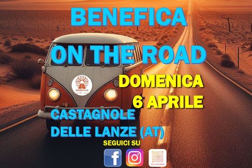 Castagnole delle Lanze: arriva Benefica on the road!