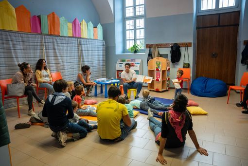 Alba: “Tutti al MAB. Fiabe sonore. Letture multisensoriali ad alta voce“