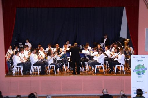 Concerto di Capodanno a Savigliano per la Banda Musicale Anbima di Cuneo con i colleghi di Novara-Vercelli