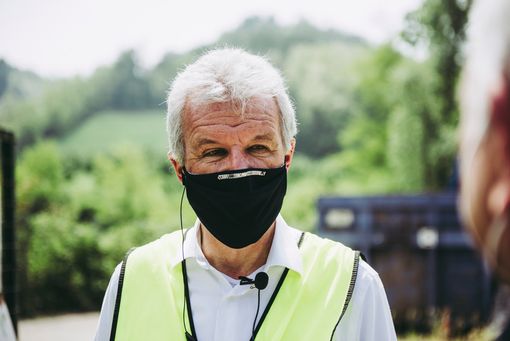 Silvio Artusio Comba, sindaco di Monticello e presidente dell'Associazione Sindaci del Roero (Foto Barbara Guazzone)