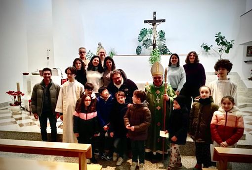 Neive e Neviglie  accolgono il vescovo Brunetti: una celebrazione di fede e comunità