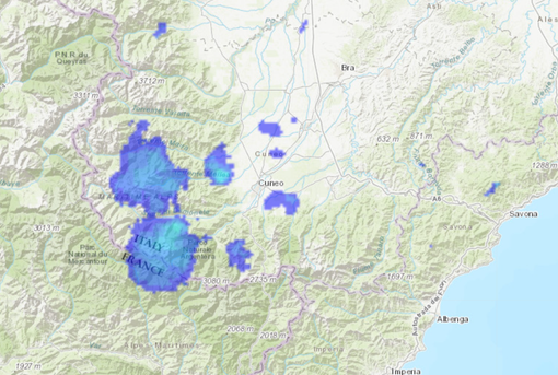 La situazione al momento sulla Granda