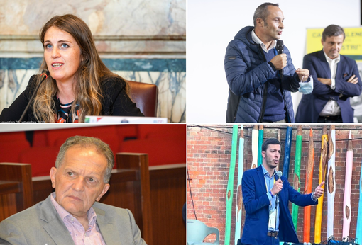 Chiara Gribaudo, Enrico Costa, Marco Perosino e Flavio Gastaldi