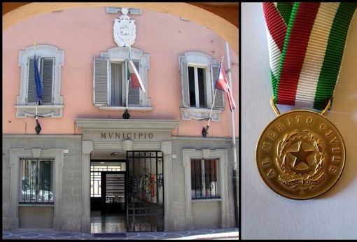 Rubata nel Municipio di Borgo San Dalmazzo la medaglia d'oro al merito civile